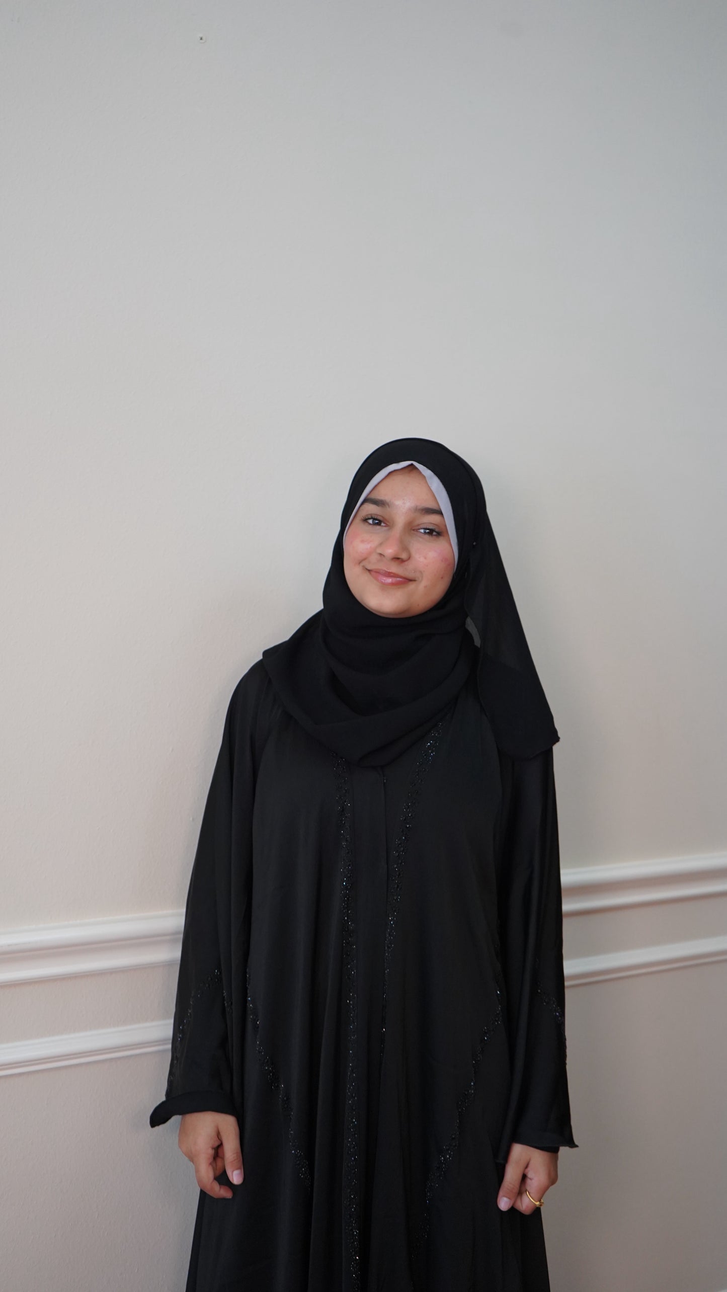 Rumman Serenity – Everyday Luxury Abaya with Hijab | Modest Wear for Masjid & Outings