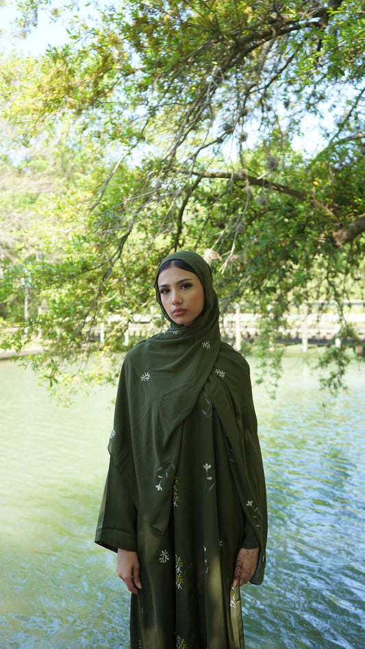 Luna Olive Abaya